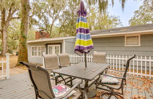 5 Mi to Historic Dtwn Beaufort Family Gem with Yard - Foto 23