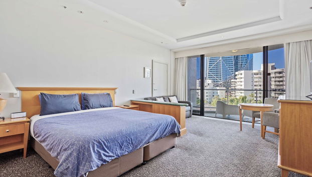 Surfers Paradise Studio with Ocean Views - Foto 2, Habitación