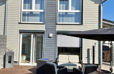 Wood&Stone - Modernes Haus in Seenähe am Tankumsee mit Terrasse, Outdoorküche, Kamin, Homeoffice Bereich & voll ausgestatteter Küche im Naherholungsgebiet - Foto 8