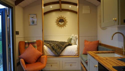 The Dragonfly - Luxury Lakeside Shepherds Hut - Foto 3