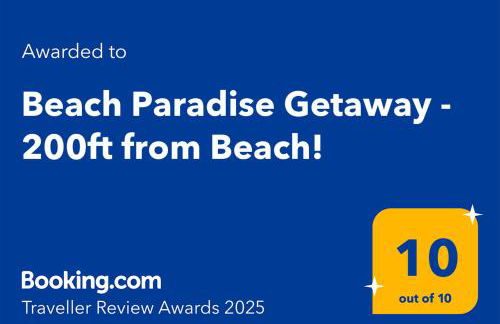 Beach Paradise Getaway - 200ft from Beach! - Foto 2