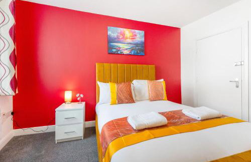 NEW! Stylish 5-Bed Apartment in Stockton-on-tees by Stay With Us, Perfect for Contractors & Large Groups, FREE Parking! - Foto 5