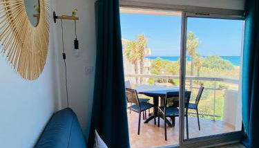 Studio sur plage avec piscine et balcon vue mer - Foto 5