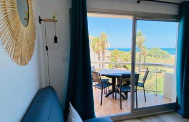 Studio sur plage avec piscine et balcon vue mer - Foto 5