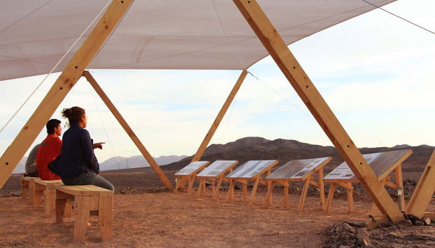 Take in the images from a privelged vantage point