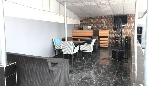 Sala de estar do lobby