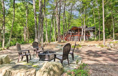 1 Mi to Marina Lake Toxaway Cabin with Fire Pit - Foto 28