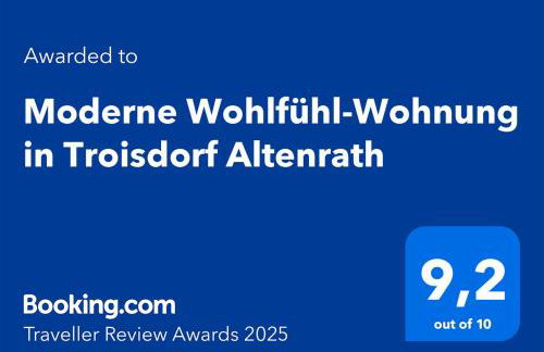 Moderne Wohlfühl-Wohnung in Troisdorf Altenrath - Foto 1