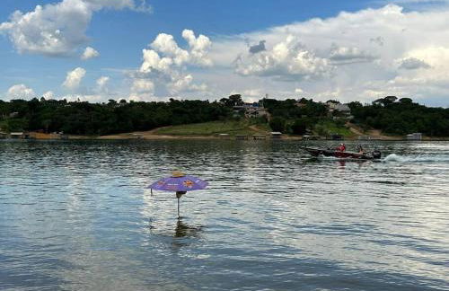 Rancho Sossego - Casa a 100m do Lago Corumbá IV - Foto 36