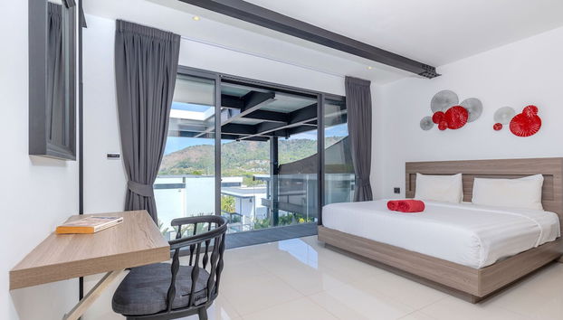 Loft-Style 4BR Salt Pool Villa Sunset 6 - Foto 4, Habitación