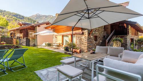 Chalet 181 - Foto 3, Garden, sunbed, Garden view