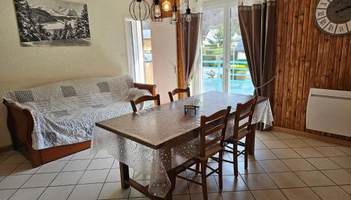 Appart 6 personnes esprit chalet vue sur montagne - Foto 5