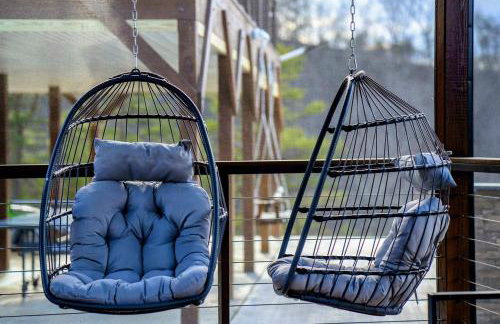 Luxury A Frame 5BR Hot Tub & Mountain Views - Foto 58