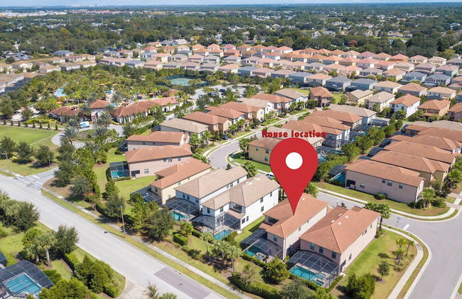 Luxury 5Bd w Jacuzzi Pool Near Disney 5528 - Foto 61