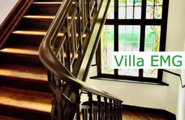 Ferienhaus Villa EMG Velbert nah Düsseldorf Essen Dortmund, Familien Gruppen bis 27 Personen, 3 Küchen, Kaminofen, Terrasse - Photo 22