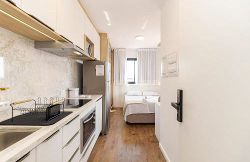 One House – Academia, Piscina e Coworking | Gonzaga Stays - Foto 25