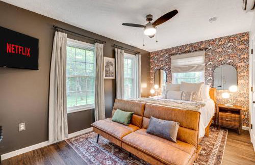 NEW! Shenandoah family & dog friendly cabin - 5 min walk river with private river access, BBQ, playground, fire pit - Foto 7