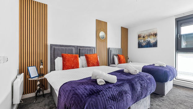 Bullring Lux Suite- Netflix-free Parking-sleeps 6 - Foto 5, Habitación