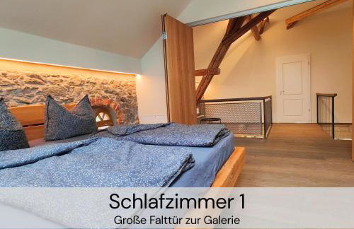 HexenburgbeiDresden 3 Zimmer Architektengaleriewohnung mit eigener Sauna, 2 Kaminen - Nähe Sächsische Schweiz Dresden - Foto 23