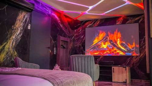 Krystalisya Room Suite Spa Privatif Sauna Jacuzzi Siege Massant - Foto 5