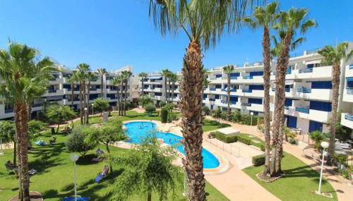 Apartamento Casa del Sol- La Calma-Playa Flamenca-4 swimming pools-private parking place - Foto 1, Garden, Garden view