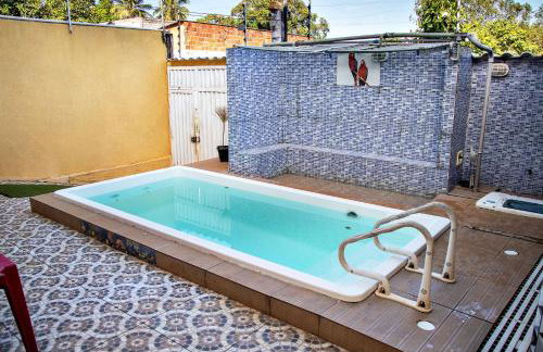 Casa com Churrasqueira e Piscina em Camacari BA - Foto 9