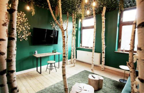 Wood Lodge mit Kinderzimmer I Messe l City l Flughafen l Hbf - Photo 10