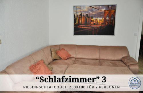 Apartment Karin - Modern ausgestattet und ideal für Gruppen bis 6 Personen und Hund, egal ob Familie, Kollegen oder Freunde, 85qm mit Terasse und eigenem Stellplatz - Foto 8