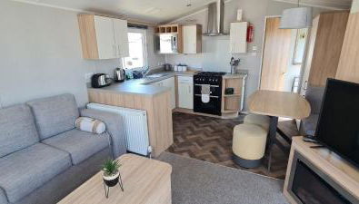 Mikey Cabin Sleeps 8 with Balcony - Foto 4