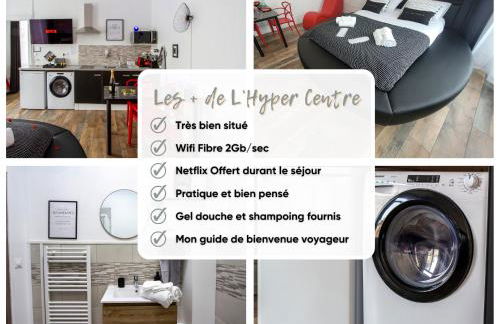 L'Hyper Centre - Netflix & Wifi - Literie Haut de Gamme - check-in 24H24 - GoodMarning - Foto 17