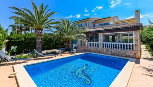 2263 Sunny holiday home with views over the bay of Palma - Foto 1, Garden, sunbed