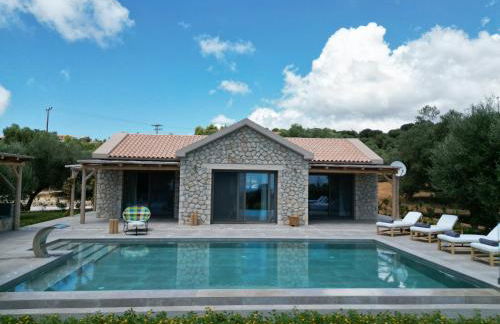 Elaiopetra Kefalonia - Stonehouse Hideaway with pool - Modern Luxury with Serene Sea and Mountain Views - Foto 8