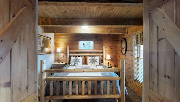 Cozy 1 Bedroom Cabin by RedAwning - Foto 4, Habitación