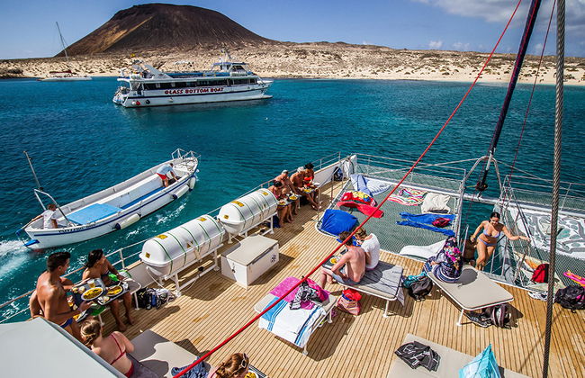 Ausflug auf einem Katamaran - I Love La Graciosa - Foto 5