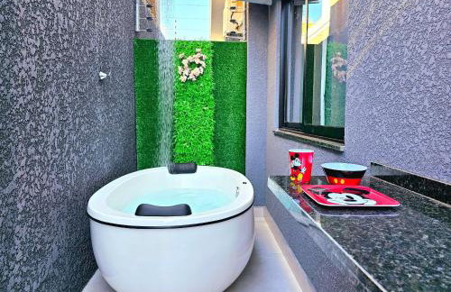 Casa Nova com 3 quartos / Churrasqueira / Banheira prox Cataratas - Foto 31