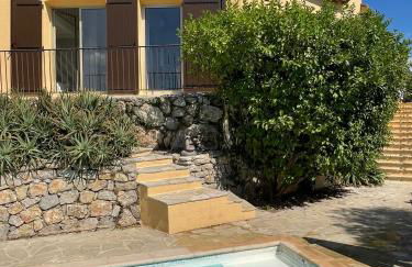 Villa La Baume 10 couchages, piscine, vue mer Le Tignet 06 - Foto 3