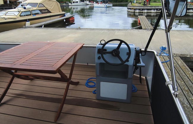 Houseboat on the Peene, Demmin - Foto 4