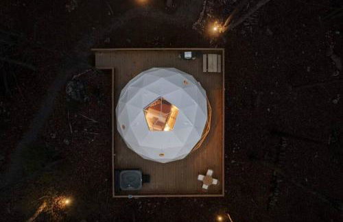 Glamping Dome w Hot Tub Fire Pit & River Access - Foto 28