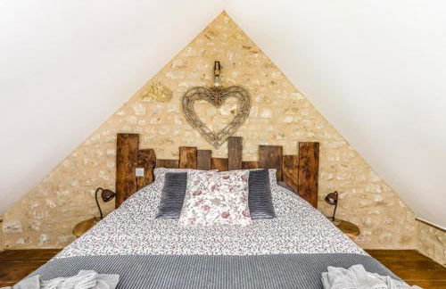 Gîte La Boulangerie de La Trigalle avec SPA privé - Foto 7