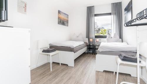 MR Living I moderne Apartments mit Einzelbetten, voll ausgestattete Küche, WLAN, Parkplatz I DR01, DR02 - Foto 2, wardrobe