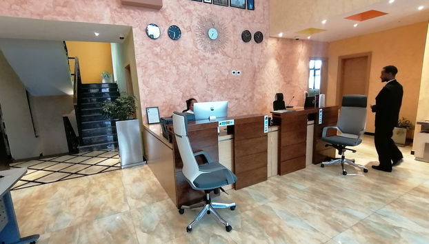 Sitzecke in der Lobby