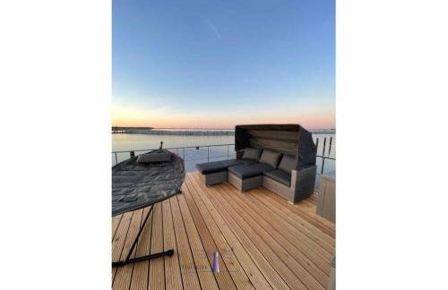 Hausboot Fjord HAVEN mit Biosauna in Barth - Photo 7