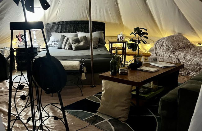 Stunning 1-bed Glamping Tent in Cleveland - Foto 6