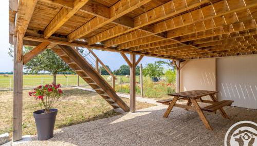 Gîte rénové 2023 avec terrasse, proche Zoo de La Flèche, idéal motards, 6 pers, wifi, parking sécurisé - FR-1-622-60 - Foto 4