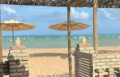 Pé-na-areia com piscina na Rota dos Milagres - Foto 2