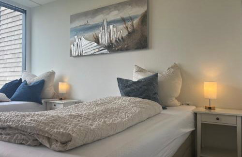 Ferienwohnung Marienleuchte - BeltBlick 1 - Erste Reihe Meerblick, 2 Schlafzimmer, Garten - Foto 14