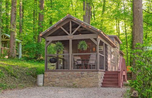 Stefan Cabin Nature-nested Tiny Home Hot Tub - Foto 16