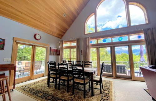 E5 Beautiful Bretton Woods slopeside home amazing views of Mount Washington Hot Tub AC - Foto 33