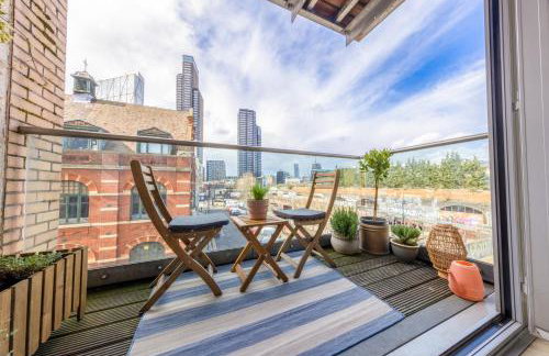 2 Bed Shoreditch Skyline Modern Flat By Station - Foto 4