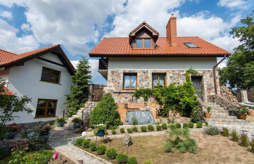 Dom nad jeziorem z prywatnym pomostem i lodka - Wifi i parking w cenie - Foto 39